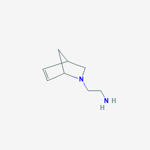 molecular formula C8H14N2 B2638786 2-(2-Azabicyclo[2.2.1]hept-5-en-2-yl)ethanamine CAS No. 933750-04-0