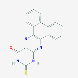 11-Sulfanylphenanthro[9,10-g]pteridin-13-ol
