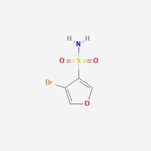 4-Bromofuran-3-sulfonamide