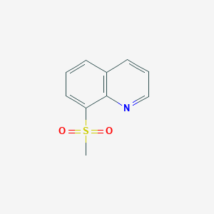 molecular formula C10H9NO2S B2638890 8-(Methylsulfonyl)quinoline CAS No. 5825-42-3
