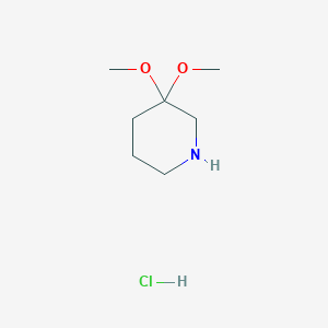 3,3-Dimethoxypiperidine;hydrochloride