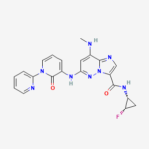 molecular formula C21H19FN8O2 B2639095 Tyk2-IN-5 