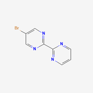 molecular formula C8H5BrN4 B2639147 5-Bromo-2,2'-bipyrimidine CAS No. 400859-08-7
