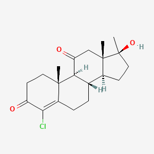 molecular formula C20H27ClO3 B2639245 Oxyguno CAS No. 14935-61-6