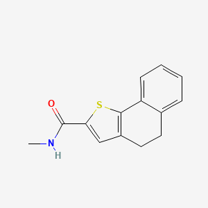molecular formula C14H13NOS B2639382 N-methyl-4,5-dihydronaphtho[1,2-b]thiophene-2-carboxamide CAS No. 320424-03-1