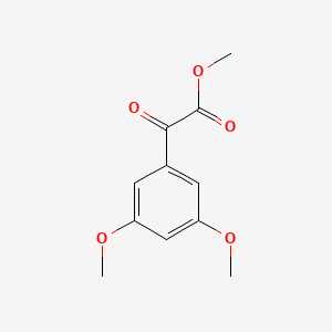molecular formula C11H12O5 B2639445 Methyl 3,5-dimethoxybenzoylformate CAS No. 1228308-11-9