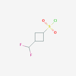 3-(Difluoromethyl)cyclobutane-1-sulfonyl chloride