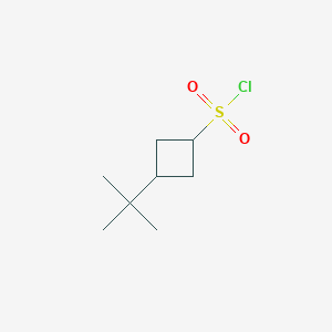 molecular formula C8H15ClO2S B2639787 3-Tert-butylcyclobutane-1-sulfonyl chloride CAS No. 2490402-31-6