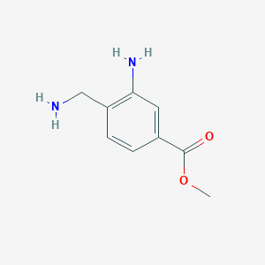 Methyl 3-amino-4-(aminomethyl)benzoate