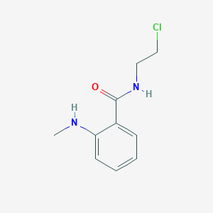 molecular formula C10H13ClN2O B2639852 N-(2-氯乙基)-2-(甲基氨基)苯甲酰胺 CAS No. 71475-99-5