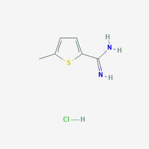 B2639930 5-Methylthiophene-2-carboximidamide hydrochloride CAS No. 1266692-10-7