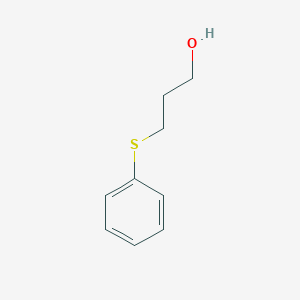 molecular formula C9H12OS B2639982 3-(Phenylsulfanyl)propan-1-ol CAS No. 24536-40-1