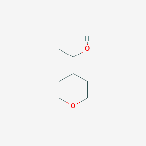 molecular formula C7H14O2 B2639996 1-(Oxan-4-yl)ethan-1-ol CAS No. 66956-74-9