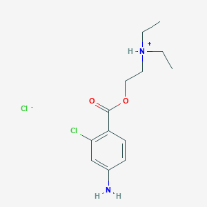 molecular formula C13H20Cl2N2O2 B000264 Chloroprocaine hydrochloride CAS No. 3858-89-7