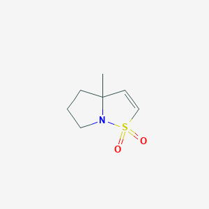 3a-Methyl-3a,4,5,6-tetrahydropyrrolo[1,2-b]isothiazole 1,1-dioxide