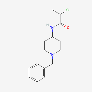 N1-(1-Benzyl-4-piperidyl)-2-chloropropanamide