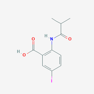 5-iodo-2-(2-methylpropanoylamino)benzoic Acid