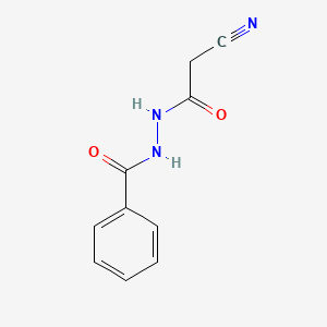 N'-(2-cyanoacetyl)benzohydrazide