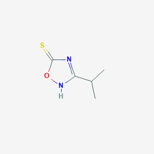 3-(Propan-2-yl)-1,2,4-oxadiazole-5-thiol