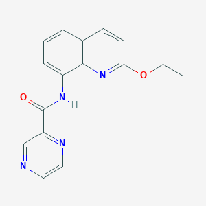 N-(2-ethoxyquinolin-8-yl)pyrazine-2-carboxamide