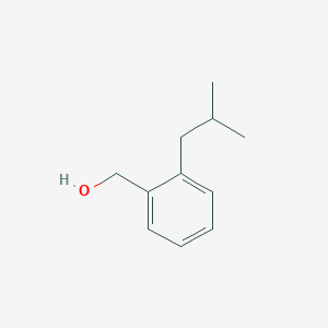 molecular formula C11H16O B2640183 [2-(2-Methylpropyl)phenyl]methanol CAS No. 172225-48-8