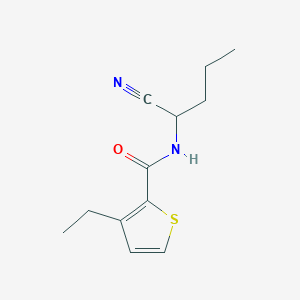 N-(1-cyanobutyl)-3-ethylthiophene-2-carboxamide