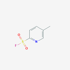 molecular formula C6H6FNO2S B2640309 5-Methylpyridine-2-sulfonyl fluoride CAS No. 1785524-27-7