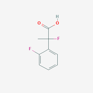 2-Fluoro-2-(2-fluorophenyl)propanoic acid