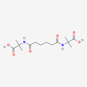 2-{5-[(1-Carboxy-1-methylethyl)carbamoyl] pentanamido}-2-methylpropanoic acid