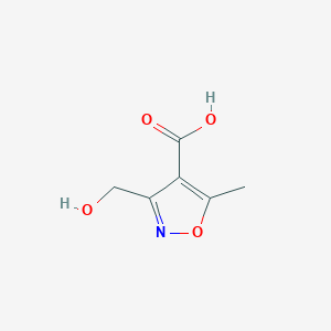3-(Hydroxymethyl)-5-methyl-1,2-oxazole-4-carboxylic acid