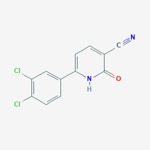 6-(3,4-Dichlorophenyl)-2-oxo-1,2-dihydro-3-pyridinecarbonitrile