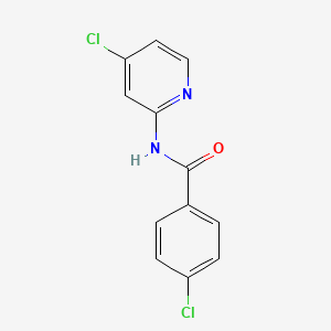Benzamide,4-chloro-n-(4-chloro-2-pyridinyl)-