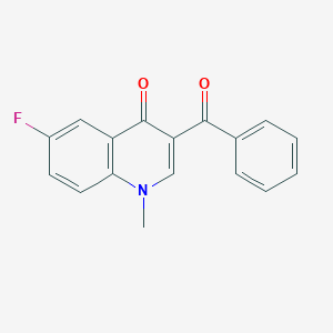 3-Benzoyl-6-fluoro-1-methyl-1,4-dihydroquinolin-4-one