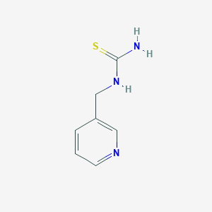 molecular formula C7H9N3S B2641087 N-(3-pyridinylmethyl)thiourea CAS No. 73161-70-3