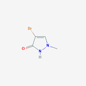 4-Bromo-1-methyl-1h-pyrazol-3-ol