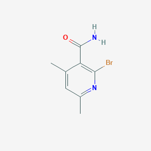 molecular formula C8H9BrN2O B2641127 2-Bromo-4,6-dimethylpyridine-3-carboxamide CAS No. 610261-09-1