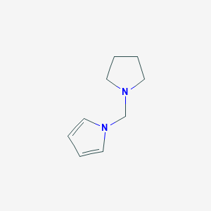 molecular formula C9H14N2 B026412 1-(pyrrolidin-1-ylmethyl)-1H-pyrrole CAS No. 105243-91-2