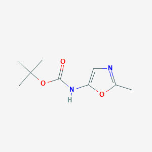 molecular formula C9H14N2O3 B2641289 Tert-butyl (2-methyloxazol-5-yl)carbamate CAS No. 1965310-19-3