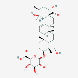 molecular formula C36H56O11 B2641383 Ilexpernoside D CAS No. 1070886-09-7