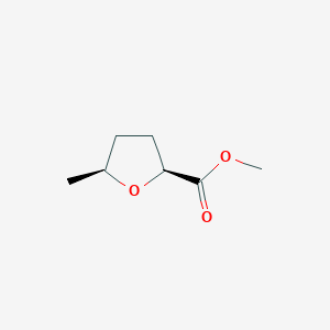 molecular formula C7H12O3 B2641398 rac-methyl (2R,5R)-5-methyloxolane-2-carboxylate CAS No. 875758-13-7