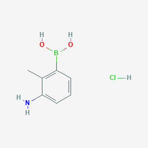 (3-Amino-2-methylphenyl)boronic acid hydrochloride