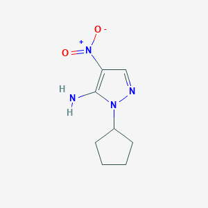 1-Cyclopentyl-4-nitro-1H-pyrazol-5-amine