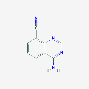 4-Aminoquinazoline-8-carbonitrile