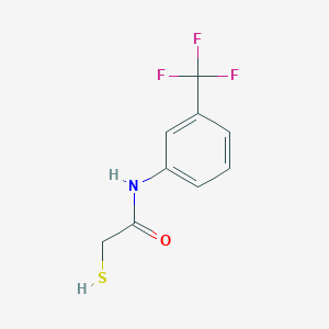 2-mercapto-N-[3-(trifluoromethyl)phenyl]acetamide