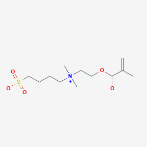 molecular formula C12H23NO5S B2641655 4-[[2-(Methacryloyloxy)ethyl]dimethylammonio]butane-1-sulfonate CAS No. 6613-65-6