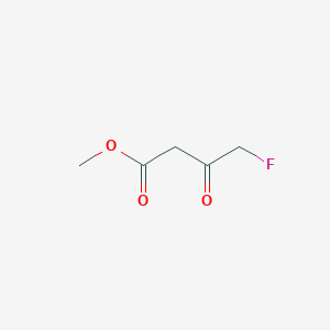 molecular formula C5H7FO3 B2641841 Methyl 4-fluoro-3-oxobutanoate CAS No. 95399-93-2
