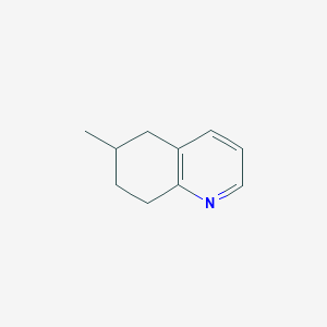 molecular formula C10H13N B2641843 6-Methyl-5,6,7,8-tetrahydroquinoline CAS No. 52601-65-7