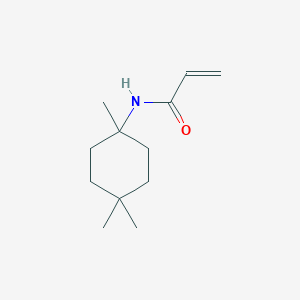 molecular formula C12H21NO B2641937 N-(1,4,4-Trimethylcyclohexyl)prop-2-enamide CAS No. 2224290-75-7