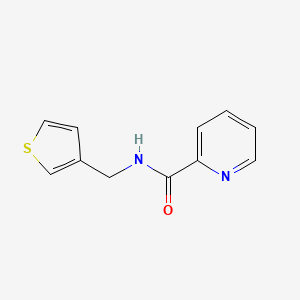 molecular formula C11H10N2OS B2642262 N-(thiophen-3-ylmethyl)picolinamide CAS No. 1207044-92-5