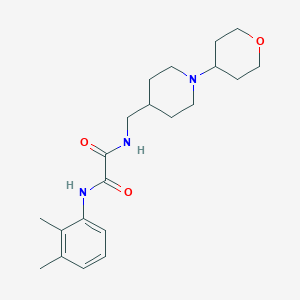 molecular formula C21H31N3O3 B2642303 N'-(2,3-dimethylphenyl)-N-{[1-(oxan-4-yl)piperidin-4-yl]methyl}ethanediamide CAS No. 2034240-35-0